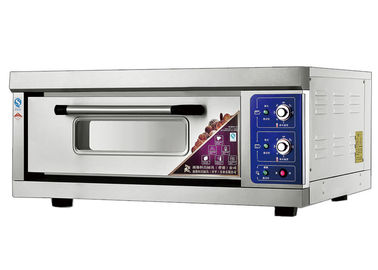 1 Deck 1 Tray Stainless Steel Electric Baking Ovens Laminated-Type Features Energy-Saving Temperature Range 20~300°C