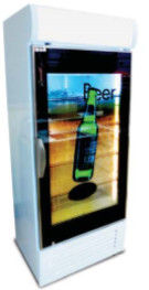 เบียร์เครื่องดื่มเย็นตู้แช่แข็งตู้เย็นเชิงพาณิชย์พร้อมไฟ LED อัจฉริยะ