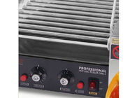 Hot Dog Roller Grill With 11 Rollers 220V 1.65KW, Commercial Snack Bar Equipment