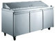 5.8KW / 220V 300L พาณิชย์ตู้เย็นตู้แช่แข็งสลัดบาร์ 1788 * 750 * 1080mm