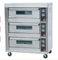 120Kg Electric Gas Commercial Baking Oven Timing ควบคุมอุณหภูมิ 600*400mm