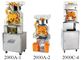 อุปกรณ์การแปรรูปอาหารสำเร็จรูปเครื่องคั้นน้ำผลไม้อัตโนมัติสีส้ม