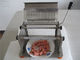 สแตนเลสสตีลอุปกรณ์การแปรรูปอาหารด้วยตนเองเครื่องไส้กรอกไส้กรอกร้อนตัดไส้กรอกหมูหนา 8mm