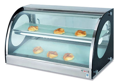 Counter Top Bread Cabinet ตู้โชว์อาหารร้อนเครื่องปิ้งขนมปัง 40-85 ° C