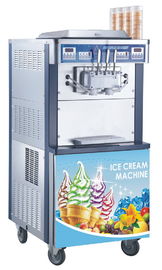 พื้นนุ่มไอศกรีมตู้เย็นตู้แช่แข็งเพื่อการพาณิชย์มี 2 รส