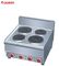 JUSTA หม้อหุงต้มจานร้อนไฟฟ้ารุ่น Counter-Top เครื่องครัว 600 * 650 * 475 มม