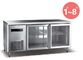 โต๊ะทำความเย็นสำหรับห้องครัว 660L Commercial ตู้แช่เย็น R134a พัดลมระบายความร้อน