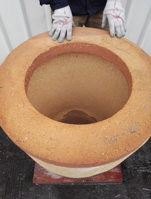 ชาวตะวันออกกลางที่นิยม นัน โฟนทองแดงแบบกลมจากสแตนเลสธรรมชาติ